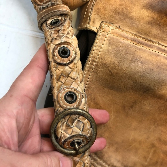 Bed Stu East End Boho Bag with fringe like new - Picture 7 of 8